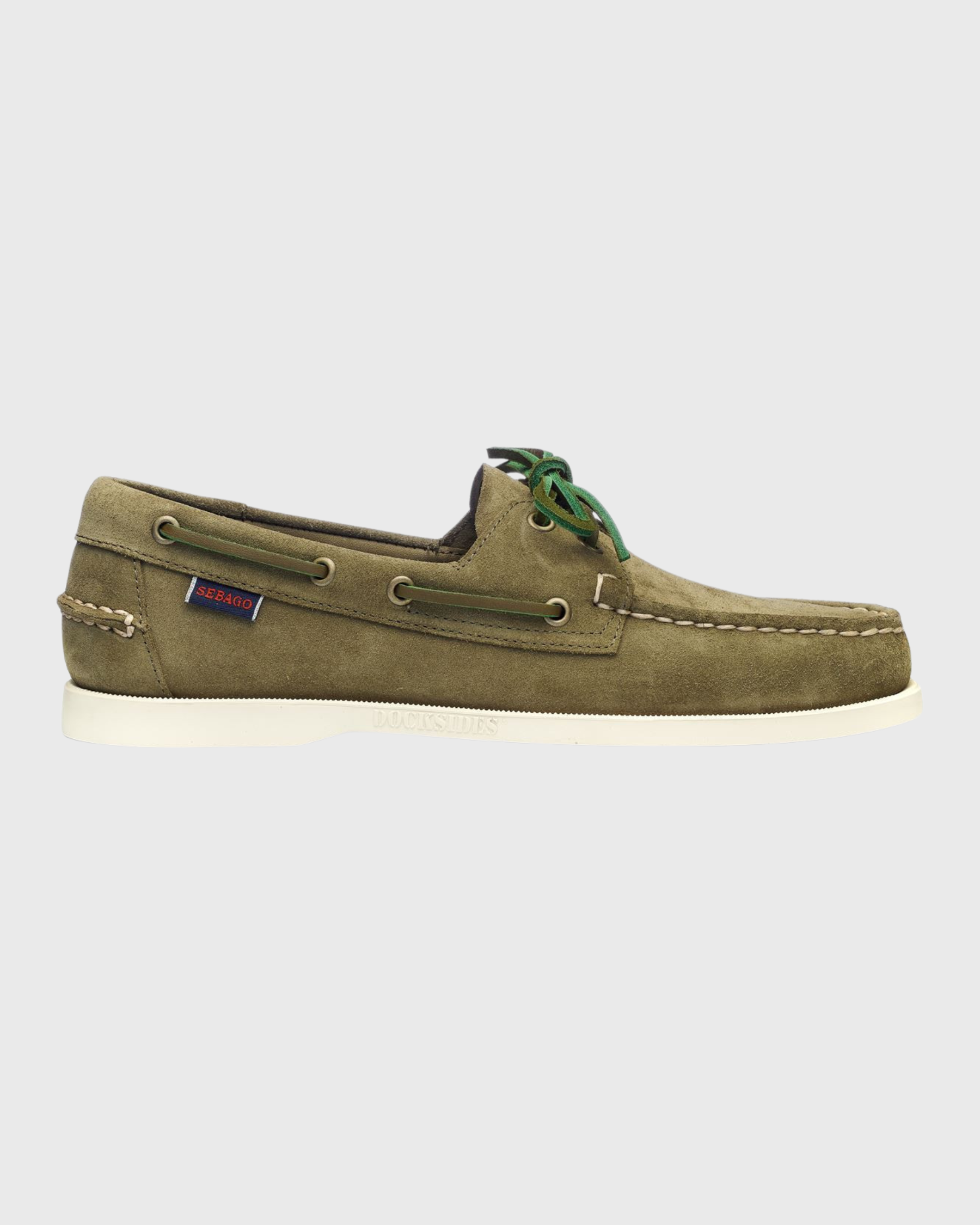 Sebago DOCKSIDES PORTLAND  Green Military