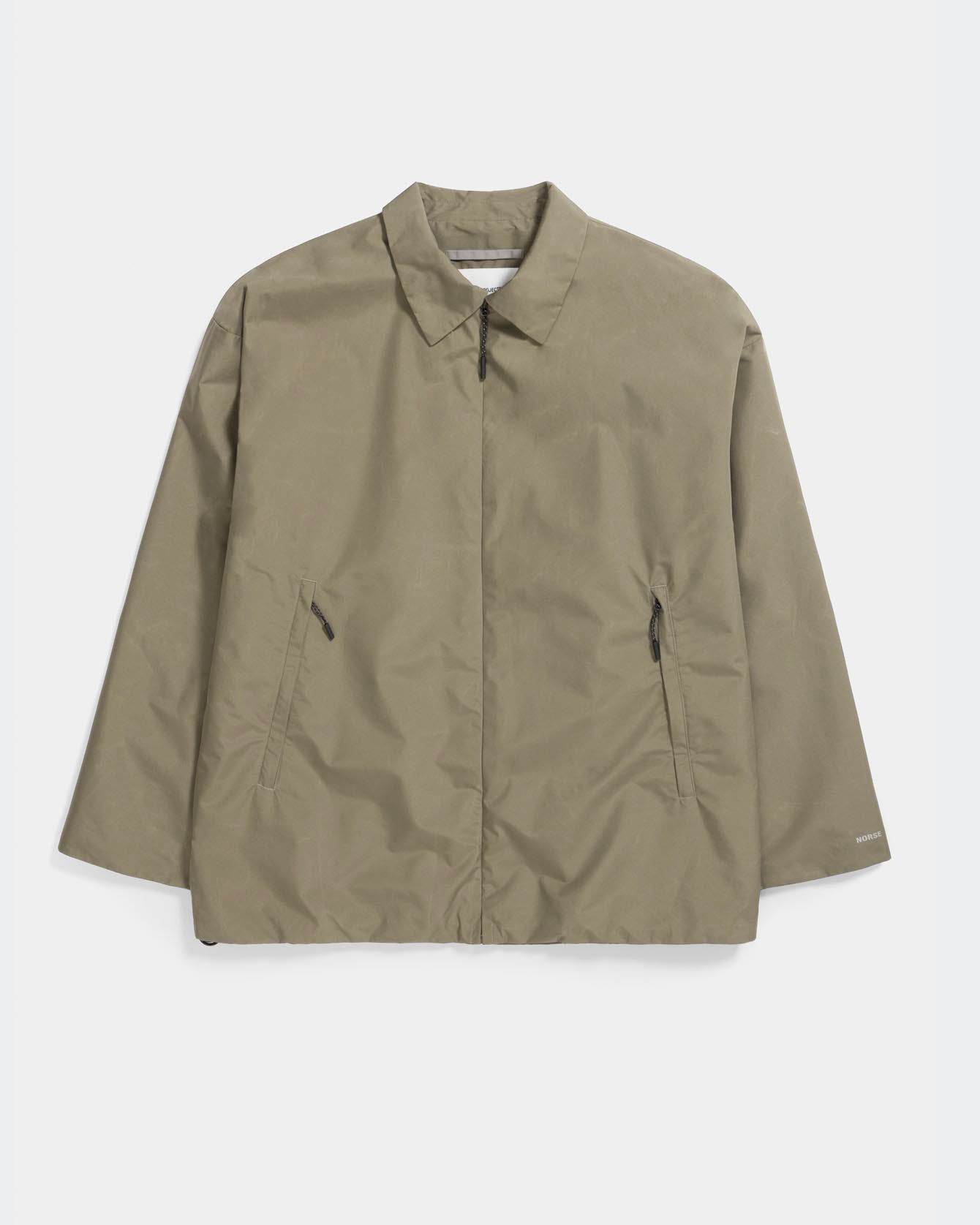 Surchemise verte coupe-vent et respirante homme Norse Projects