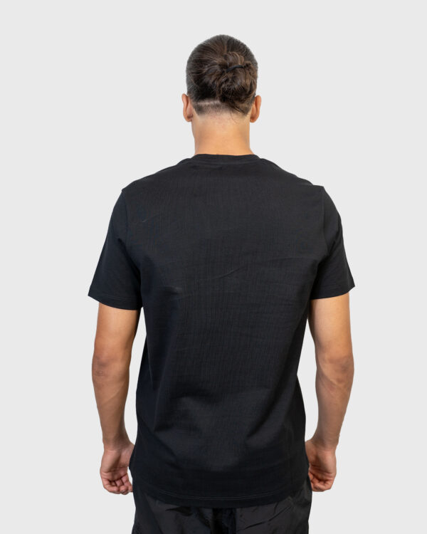 Vue de dos du T-shirt Paul & Shark noir vintage