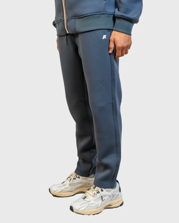 Pantalon technique K-Way bleu extensible et confortable