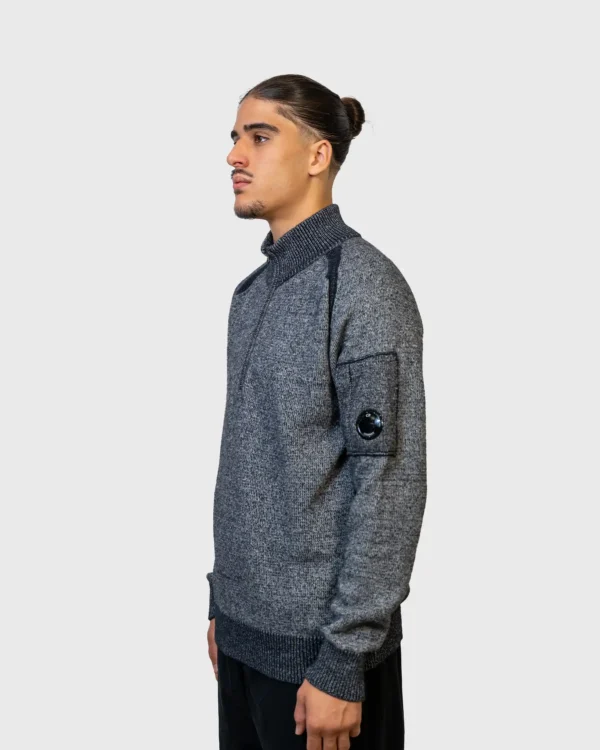 Sweat C.P. Company gris moderne et confortable