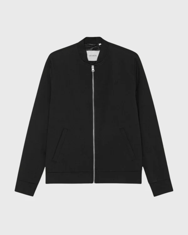 Bomber noir Les Deux Como coupe regular