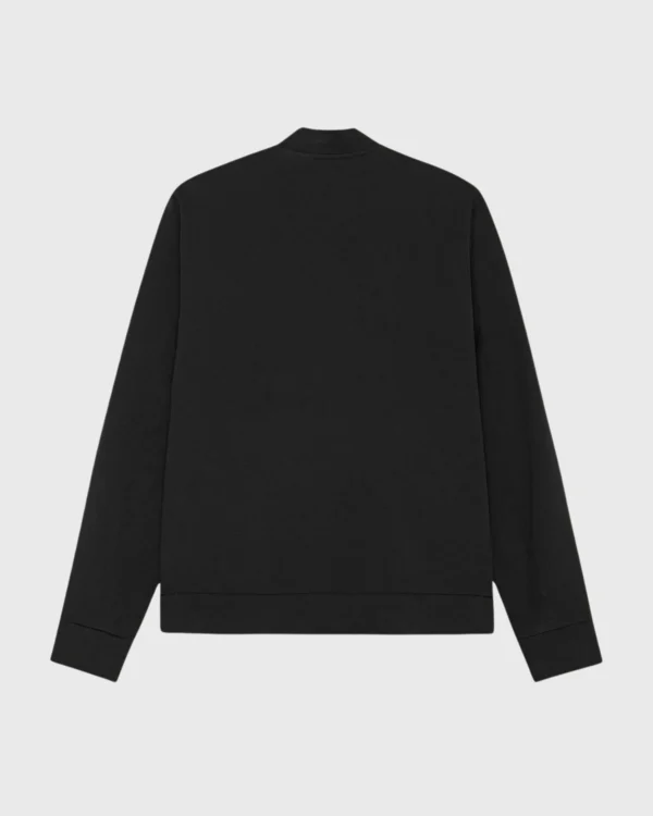 Vue de dos bomber noir Les Deux