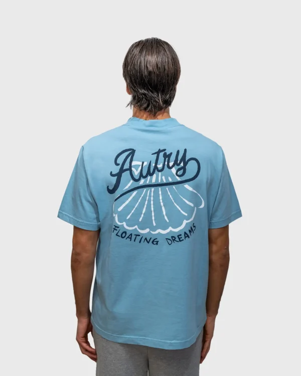 Dessin dos t-shirt Autry bleu