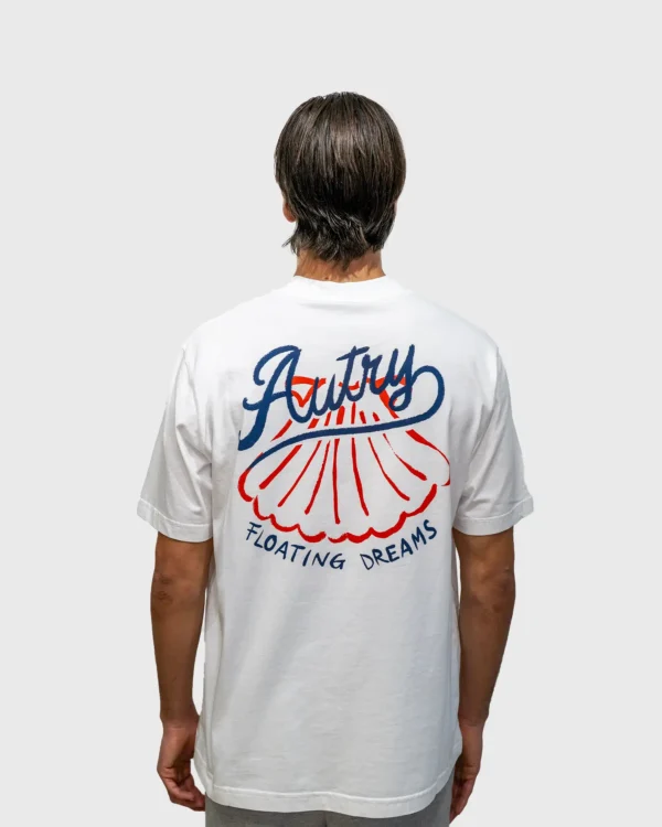 Dessin dos t-shirt Autry blanc