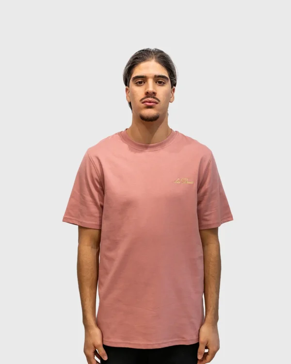 T-shirt Les Deux Wild Flower rose coton biologique