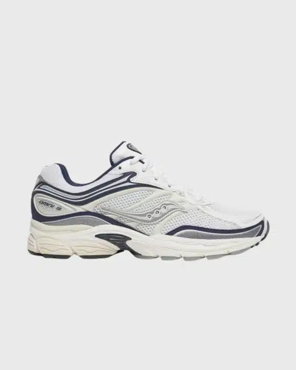 sneakers Saucony ProGrid Omni 9 TMY blanc bleu marine