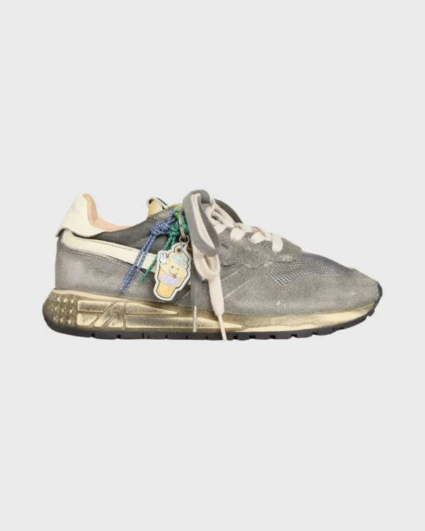 autry reelwind super vintage blanc noir daim nylon