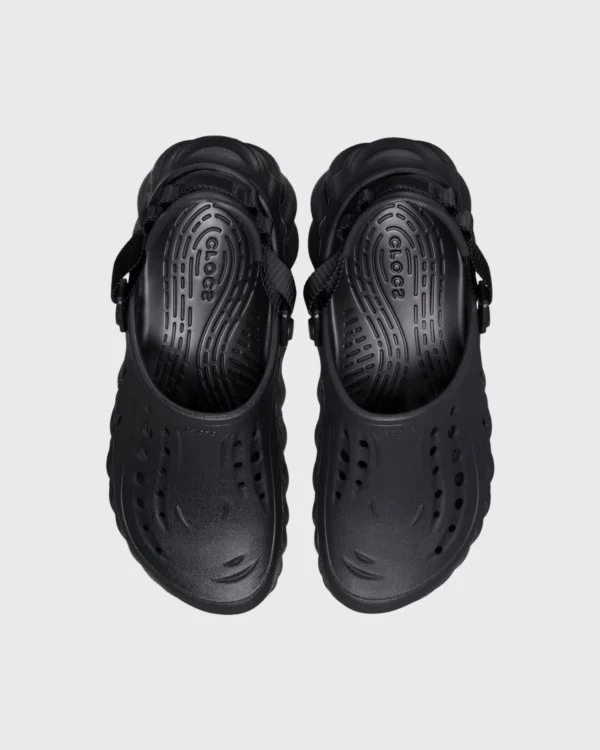 abot Crocs Echo noire semelle LiteRide confort