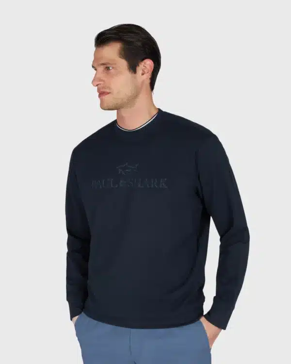 Pull Paul & Shark bleu X-Soft homme