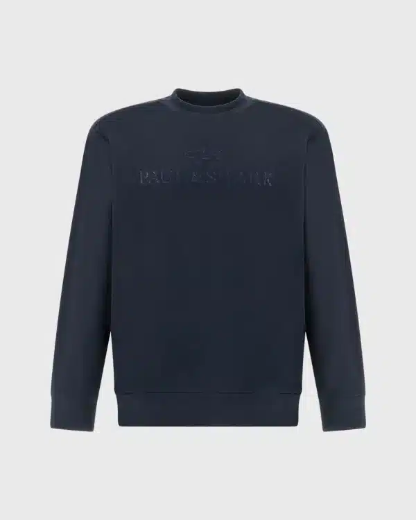 Coupe regular fit pull Paul & Shark bleu