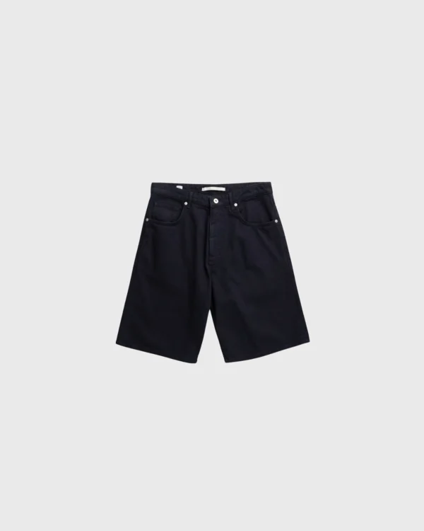 short Norse Projects Korshavn relaxed twill noir homme