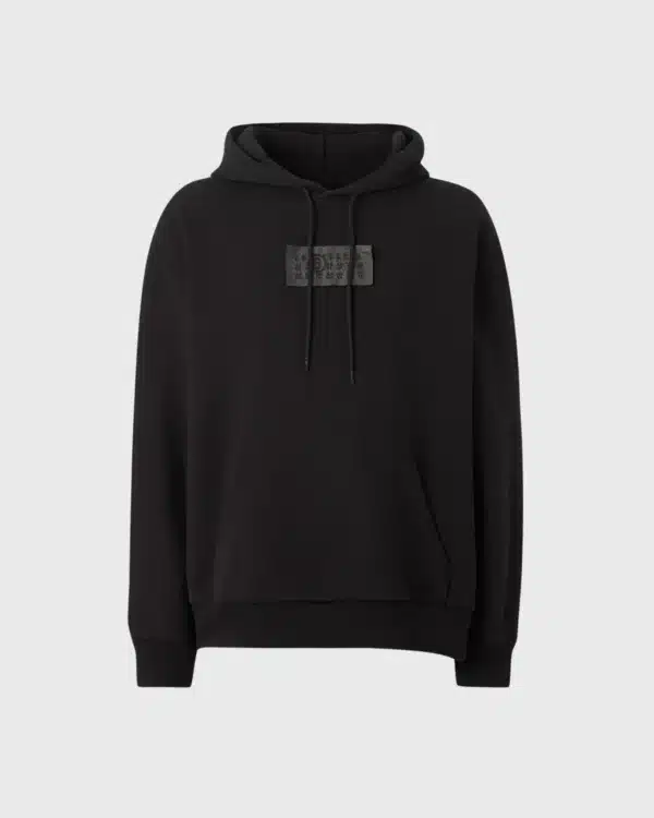 pull MM6 Margiela noir homme coton premium