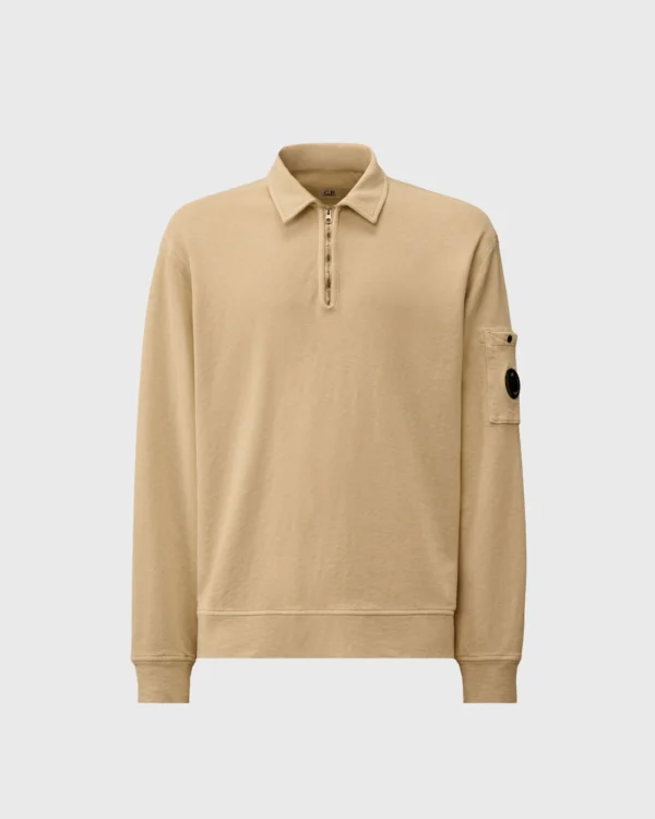 sweat C.P. Company Malfilé Lens half zip